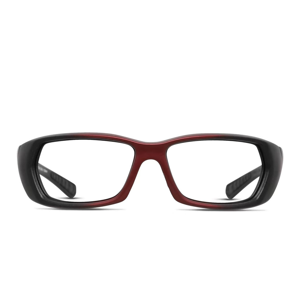 PENTAX V1000-6 BLACK RED Z87-2+ Z94.3 SAFTY EYEGLASSES SUNGLASSES FRAME 52-18